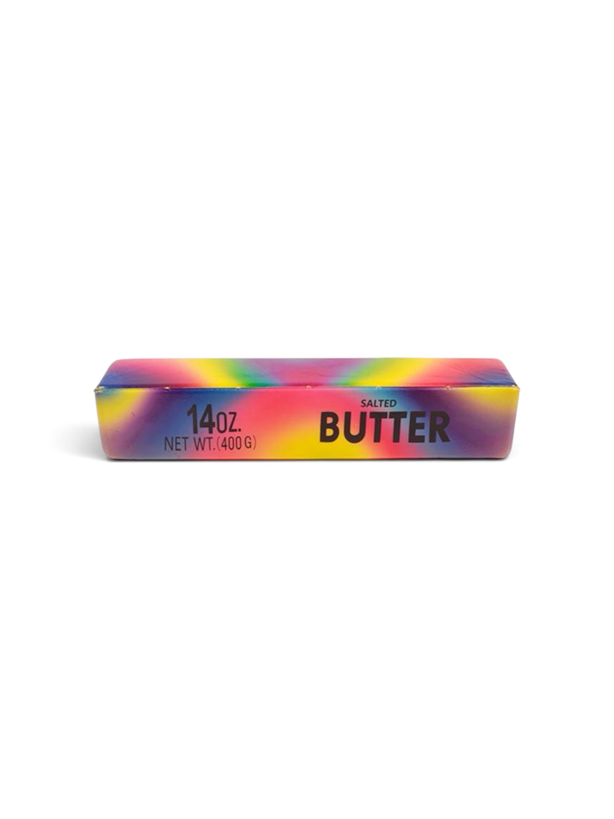 Butter Squishy Toy – 14 oz Rainbow Swirl