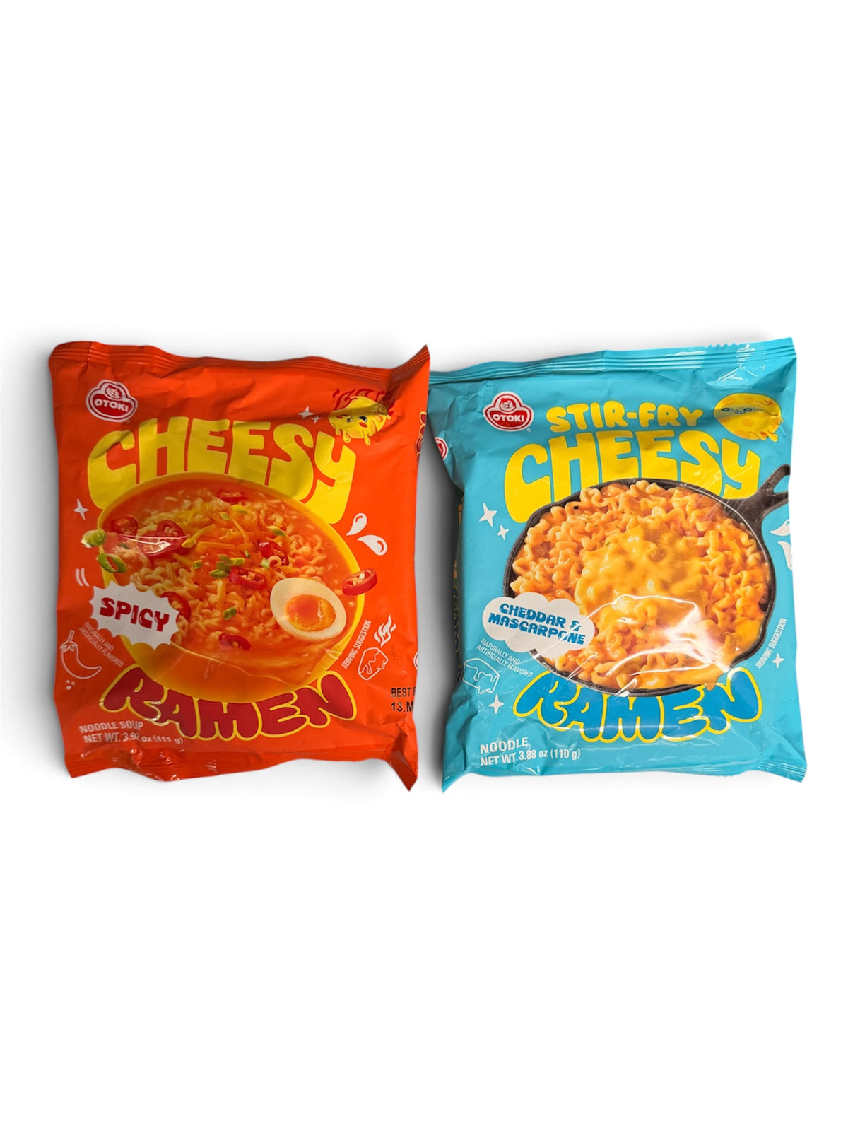 Cheesy Ramen Noodles – Cheddar & Mascarpone / Spicy Noodle Soup | Imported