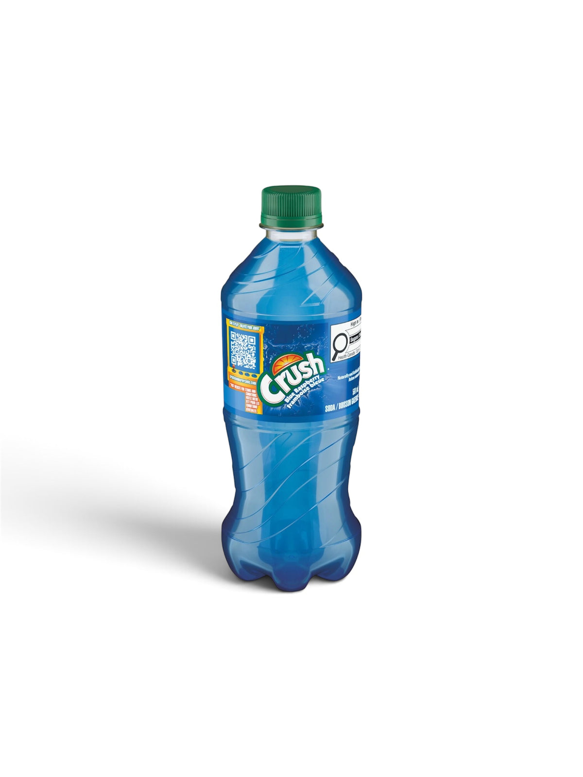 Crush Soda – Lime & Blue Raspberry | Imported 591 mL Bottle