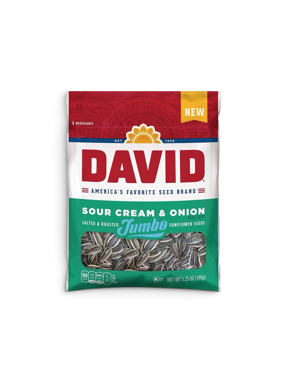 David Sunflower Seeds – 4 Flavours, 149 g | Imported
