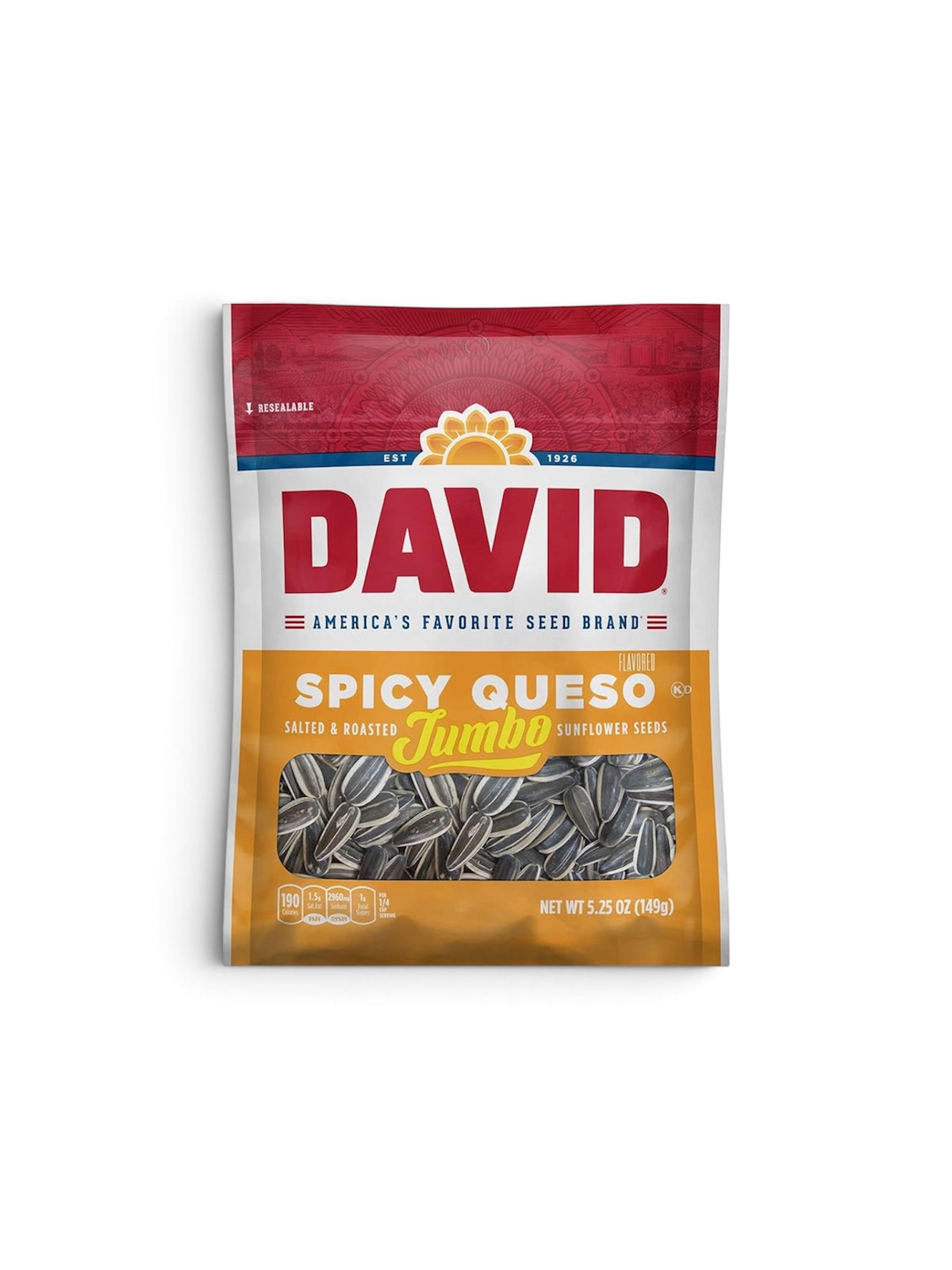David Sunflower Seeds – 4 Flavours, 149 g | Imported