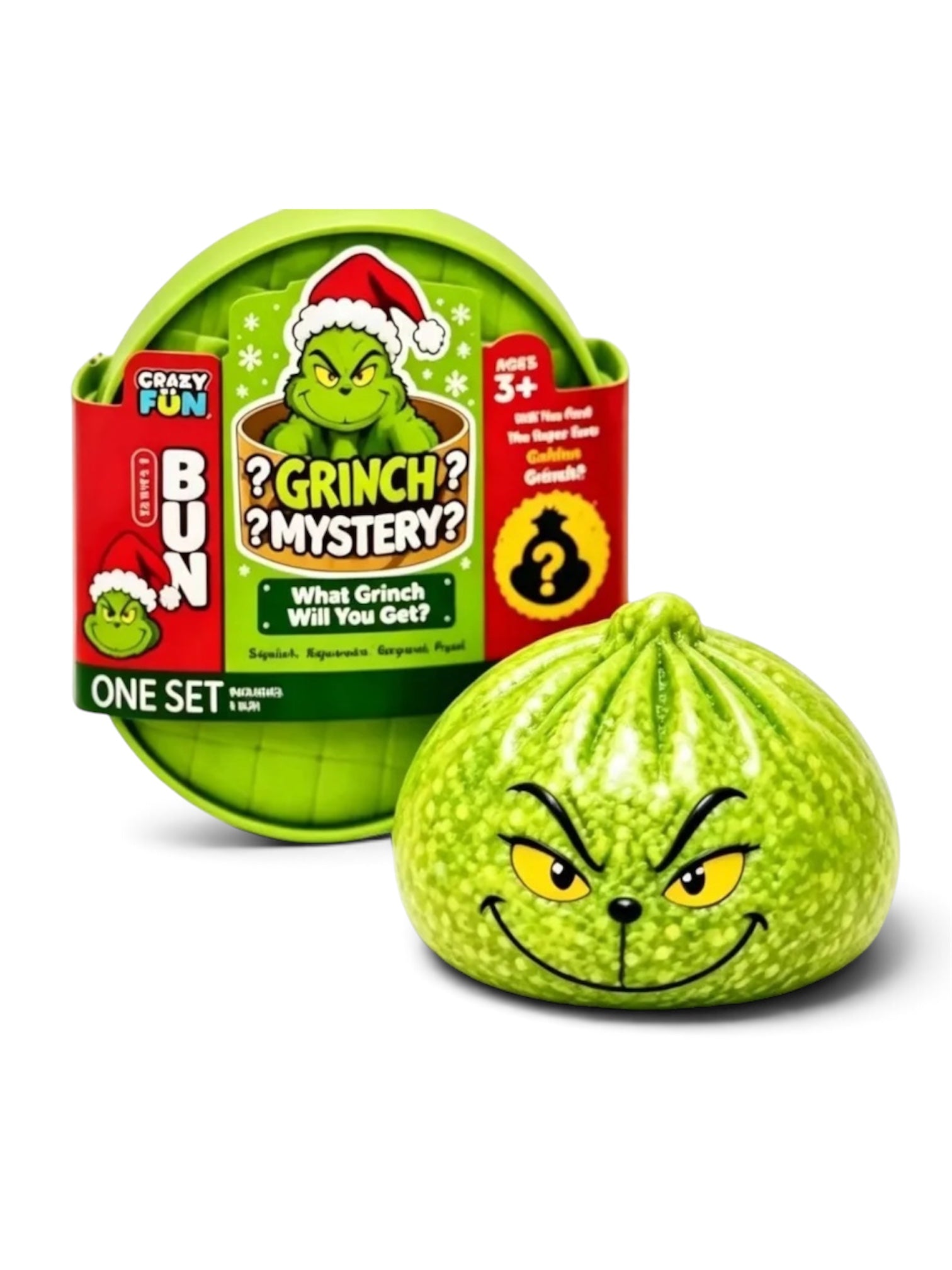 Grinch Mystery Dumpling Squishy