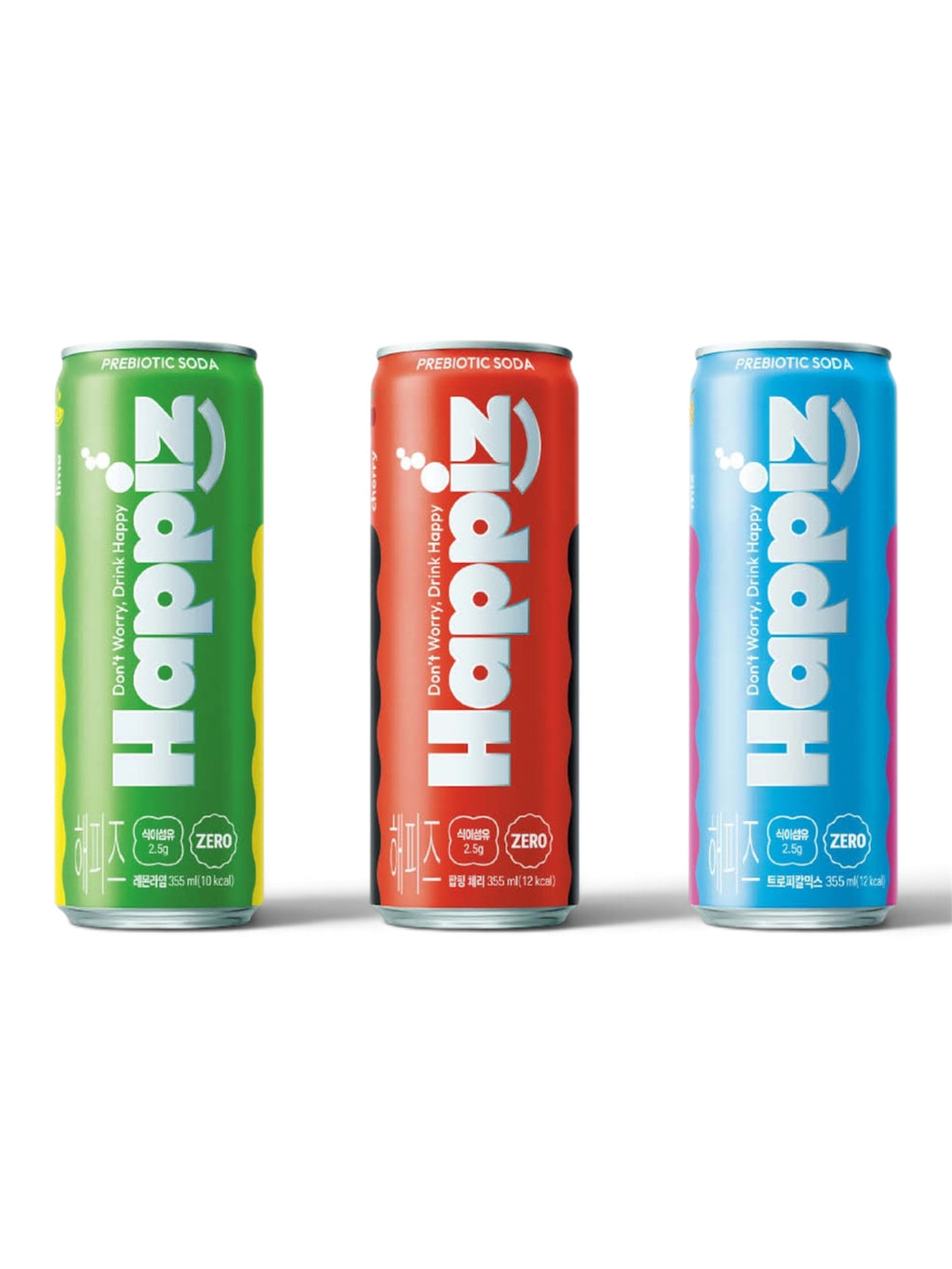Happiz Prebiotic Soda 355 mL – Imported