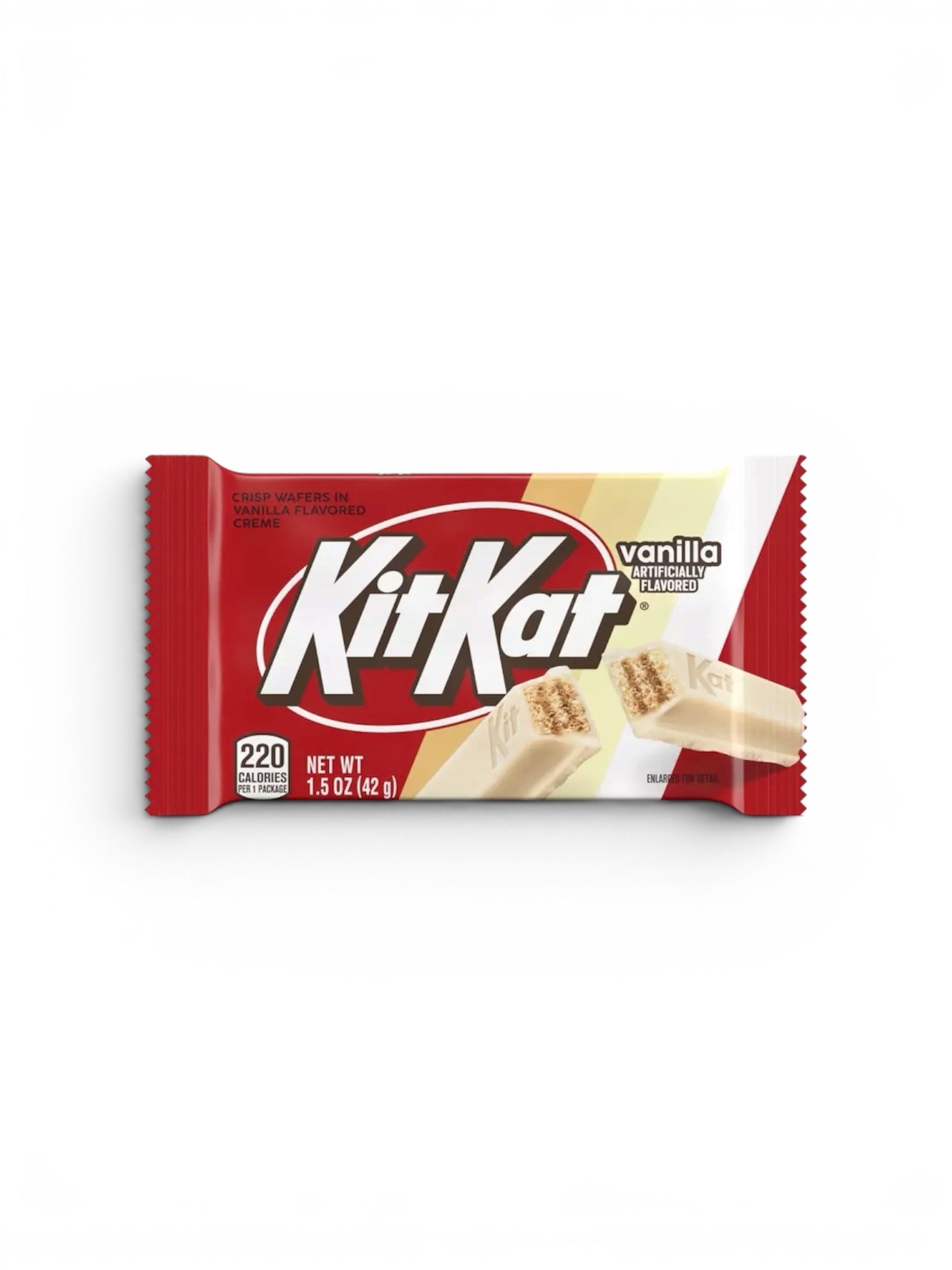 KitKat Sabor Vanilla Chocolate Wafer Bar – Crispy Wafer with Vanilla Flavor