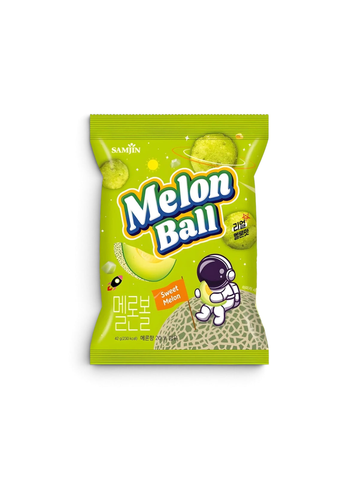 Samjin Korean Snack Balls – Cheese, Takoyaki, Melon & Corn