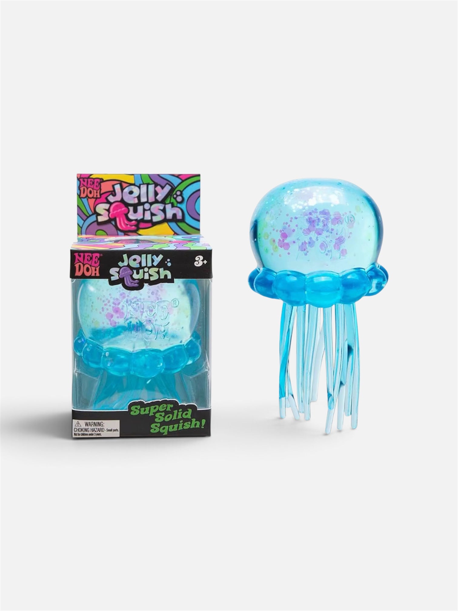 NeeDoh Jelly Squish Stress Ball – Super Soft Sensory Fidget Toy for Kids & Adults