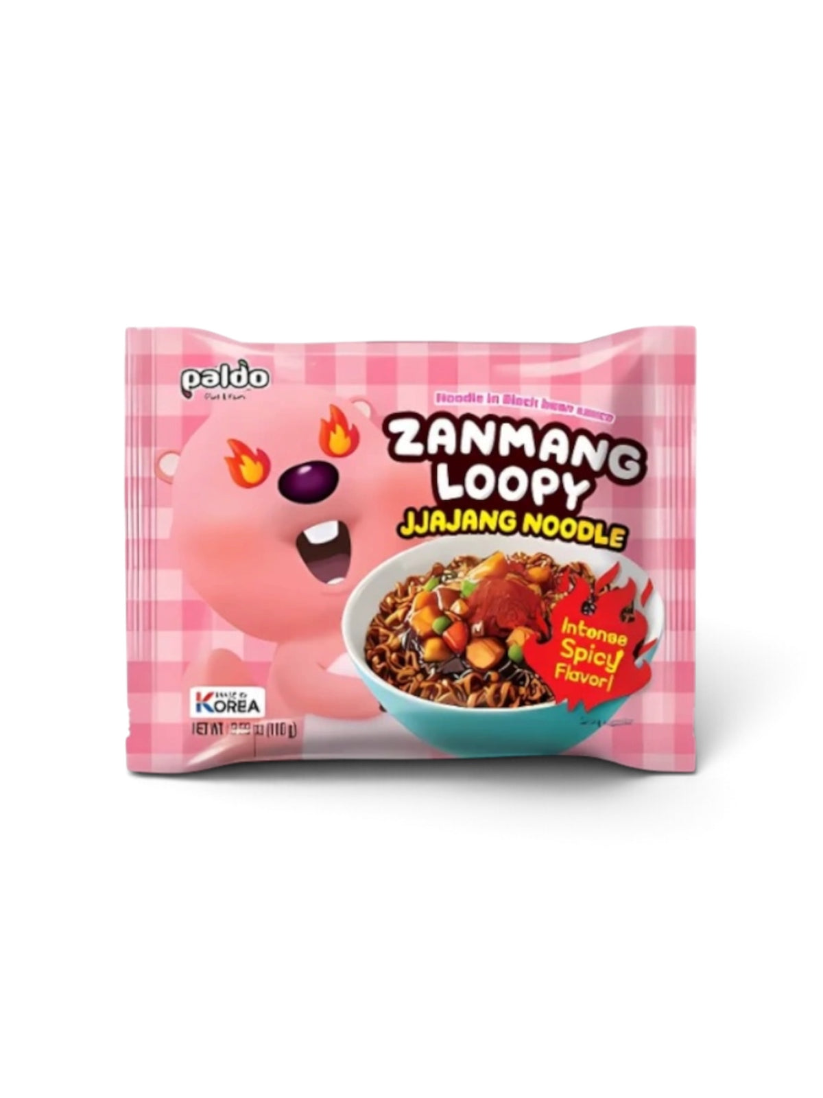Paldo Zanmang Loopy Korean Instant Noodles – 4 Flavours | Jjajang, Volcano Chicken & Carbonara