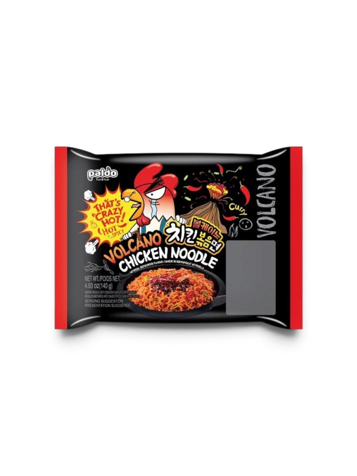Paldo Zanmang Loopy Korean Instant Noodles – 4 Flavours | Jjajang, Volcano Chicken & Carbonara