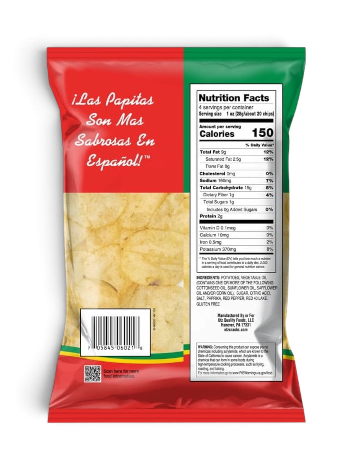 Miguelitos Papitas Chile Limón Potato Chips