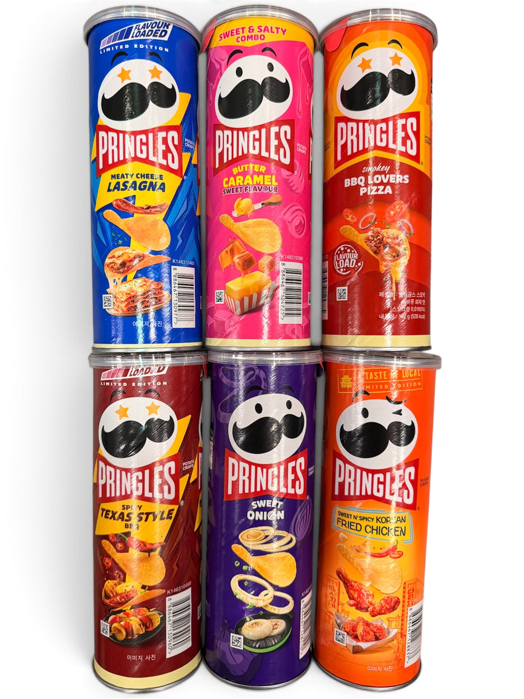 Korean Pringles – Imported Korean Potato Chips | 6 Unique Flavours