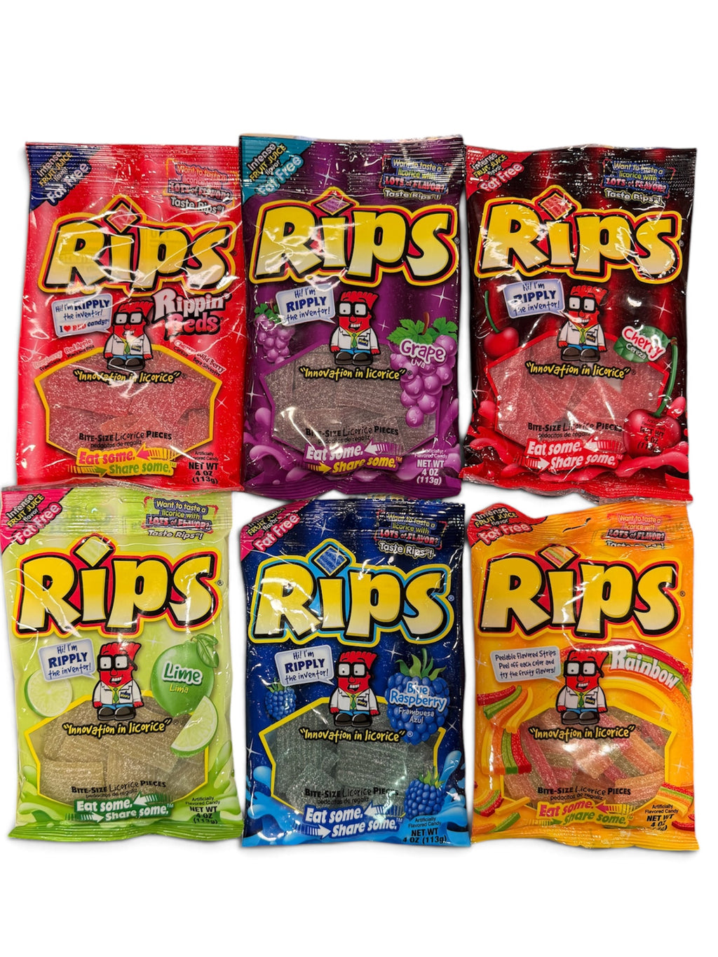 RIPS Licorice Candy – 6 Flavours | Imported