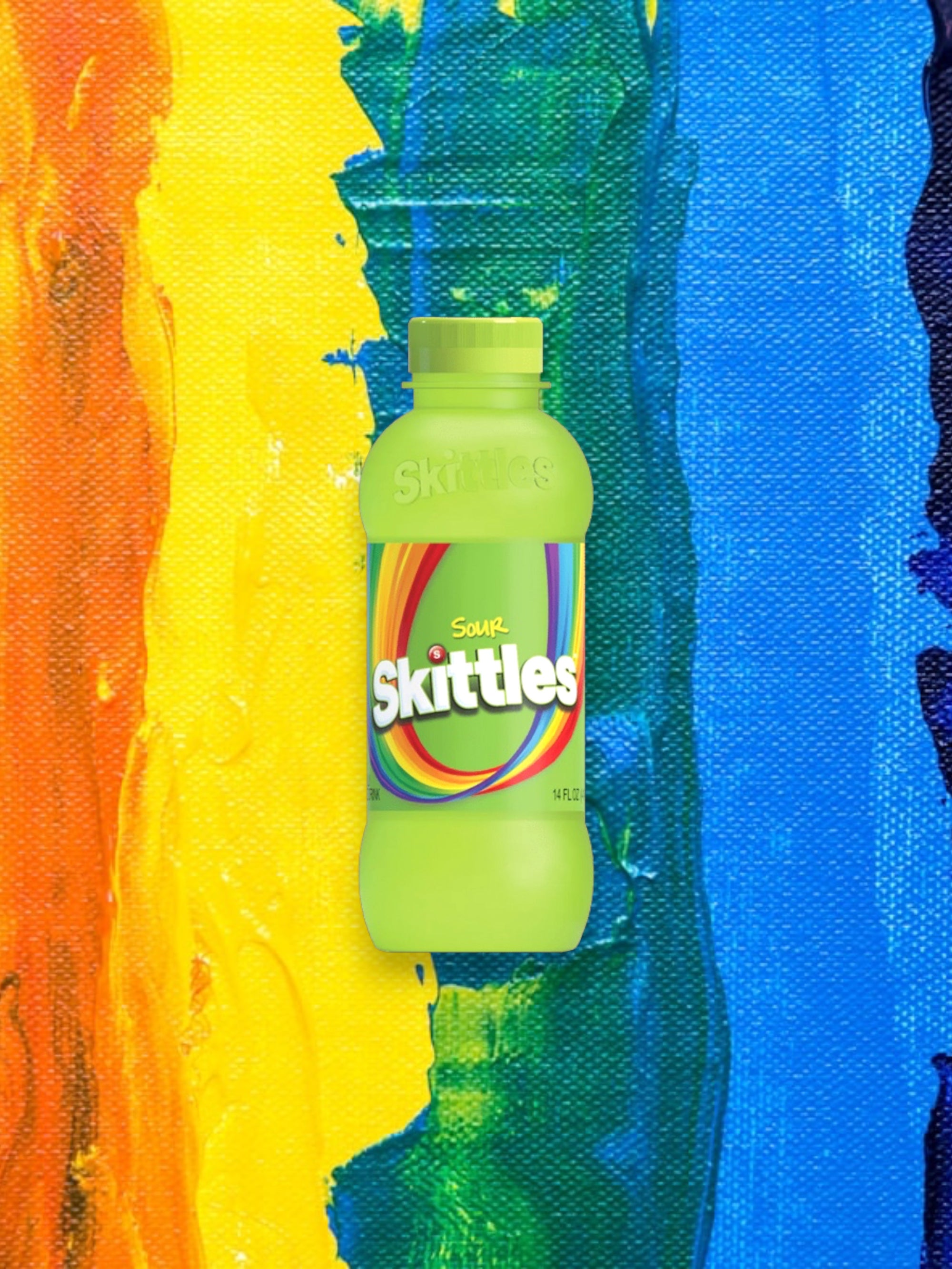 Skittles Sour Drink 414ml Bottle – Sour Flavored Beverage
