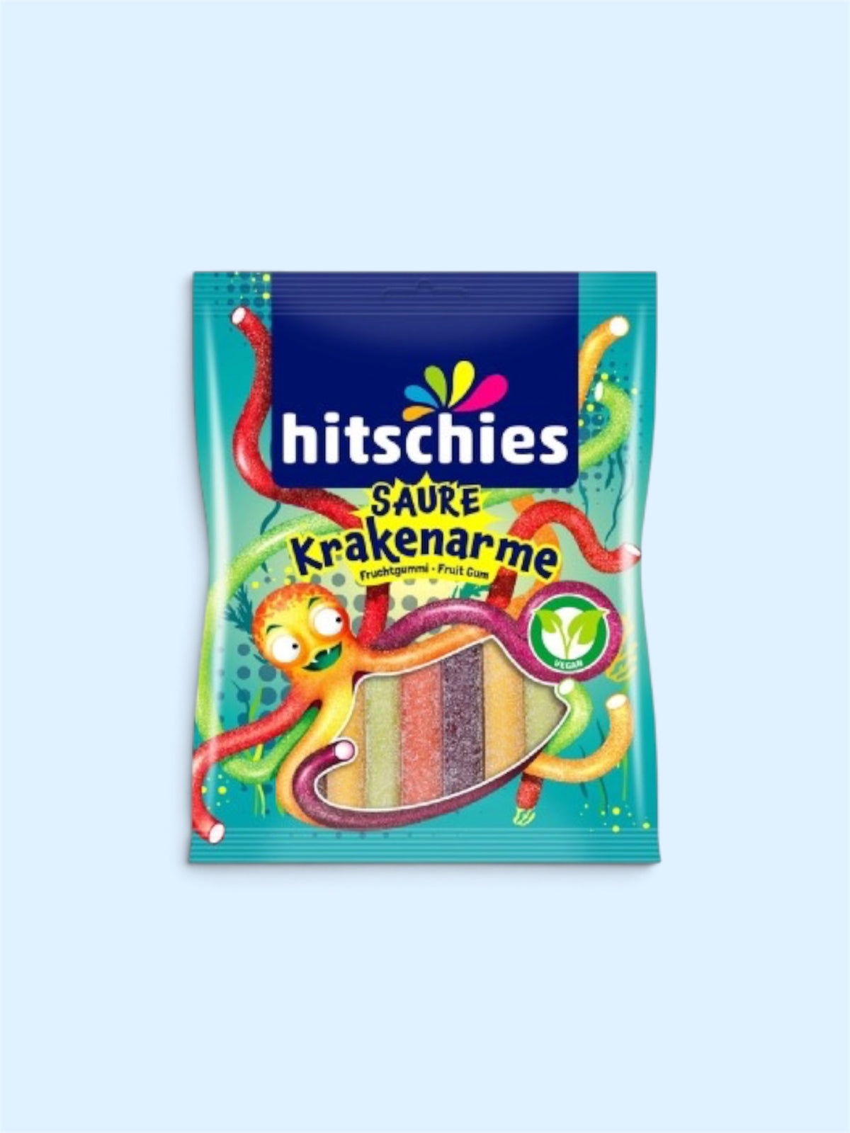 Hitschies Sour Octopus Arms (Saure Krakenarme) 125g – German Sour Candy