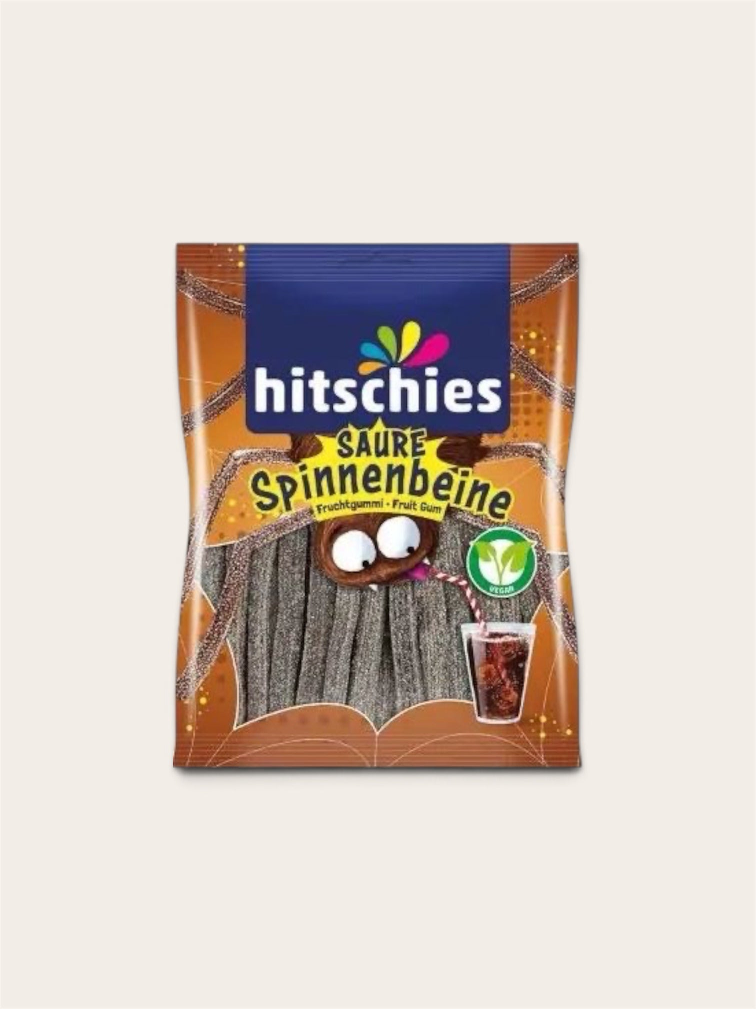 Hitschies Sour Spider Legs Cola (Saure Spinnenbeine Cola) 125g – German Candy