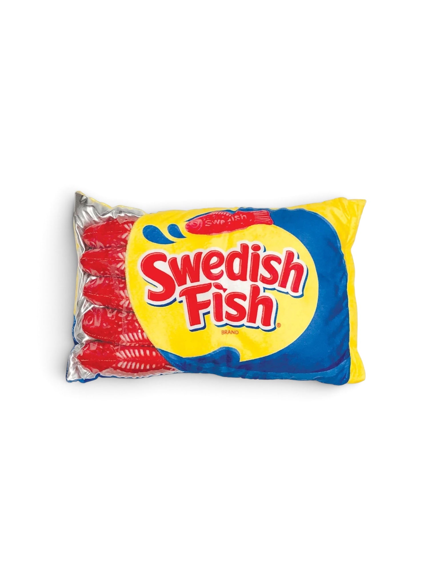 Swedish Fish Plush Pillow – Soft Candy-Inspired Decorative Cushion