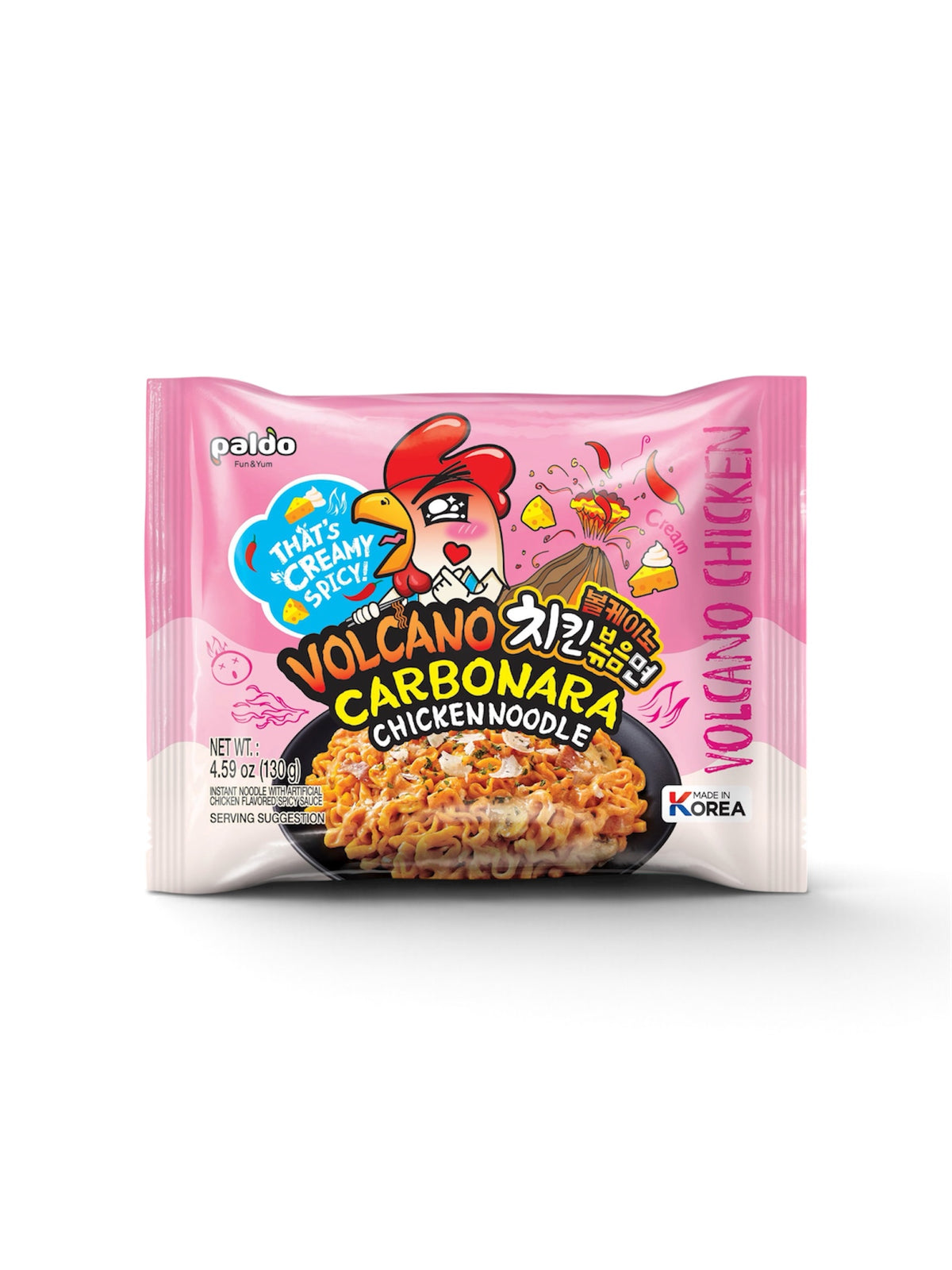 Paldo Zanmang Loopy Korean Instant Noodles – 4 Flavours | Jjajang, Volcano Chicken & Carbonara